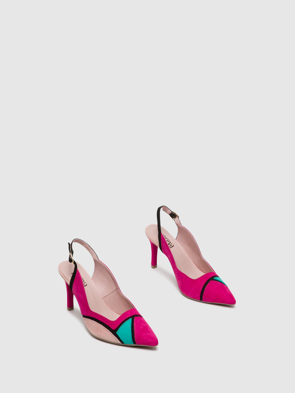 Foreva Tan Pink Stiletto Shoes